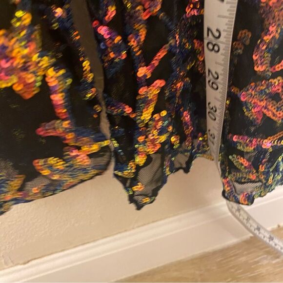 Revolution 10th House Dance Costume sequin
Feather jumpsuit ZODIAC TH25241 MA - Picture 10 of 14